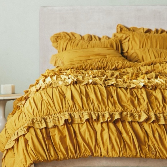 Anthropologie Other - Anthropologie Astride Ruffled Voile Quilt